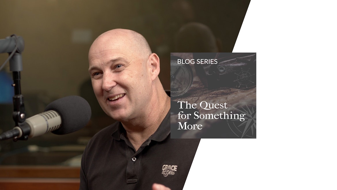Join host Darrell Harrison and Cameron Buettel to discuss John MacArthur’s blog series, The Quest for Something More.