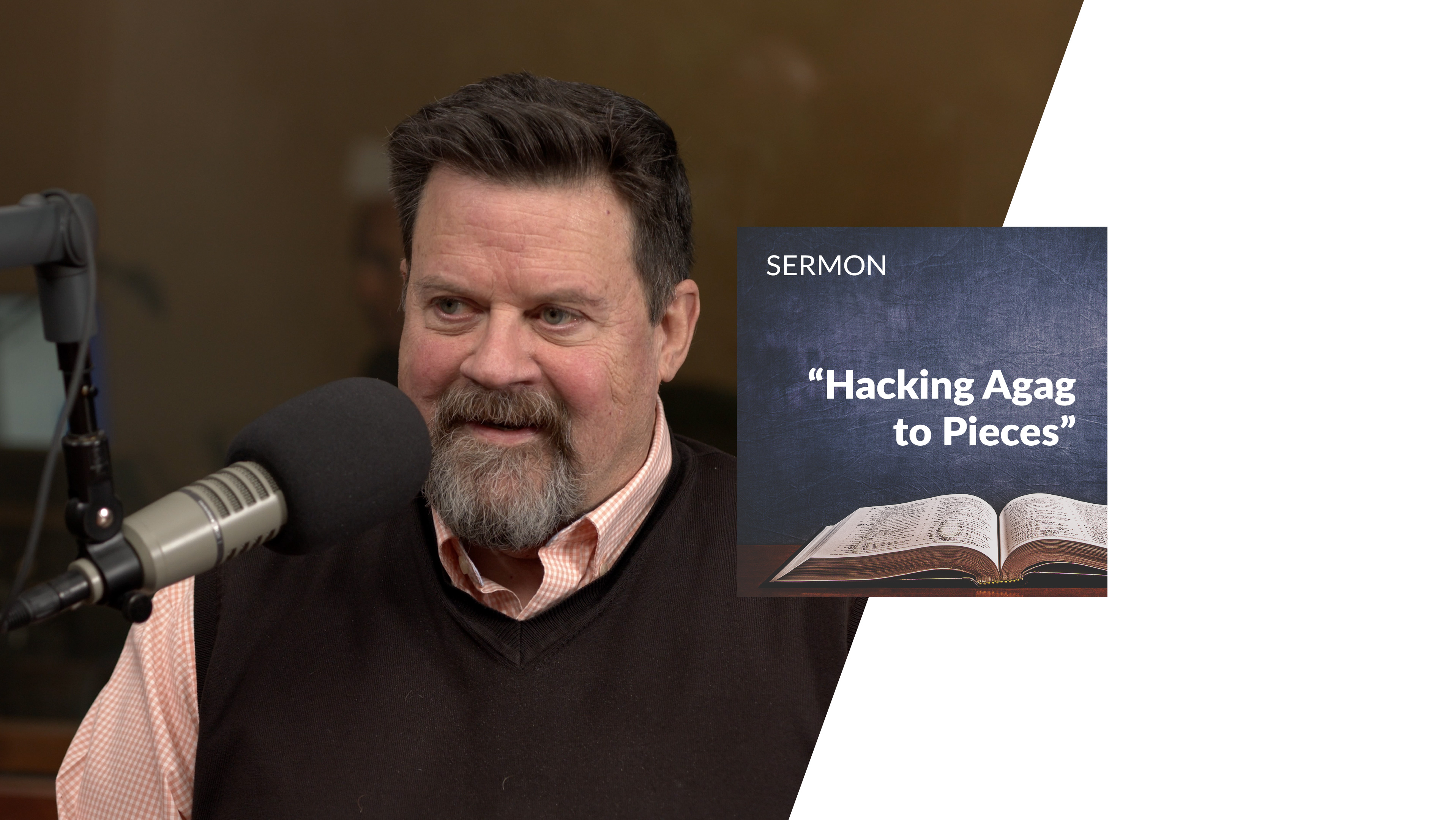 Join host Darrell Harrison and Phil Johnson to discuss John MacArthur’s landmark sermon, “Hacking Agag to Pieces.”